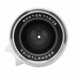 Obiektyw Voigtlander Nokton I Vintage Line 28 mm f/1,5 do Leica M - srebrny
